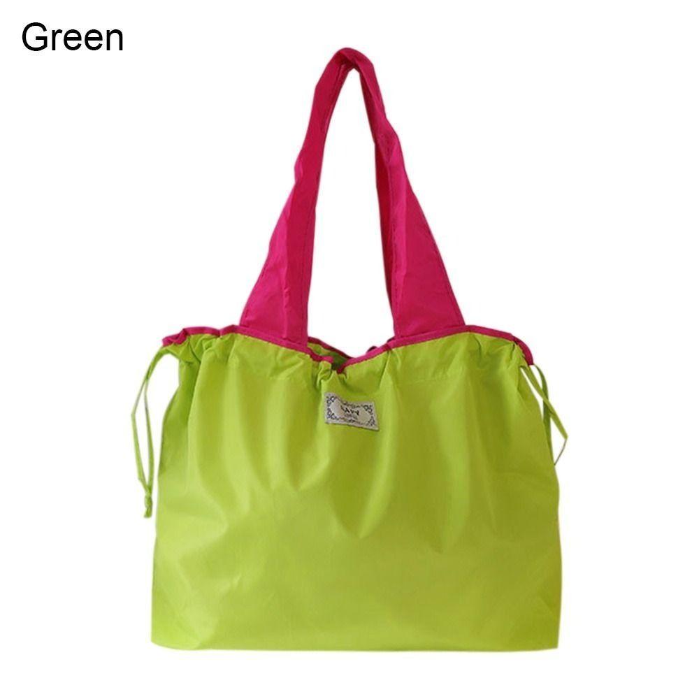 Экологичная сумка для покупок, сумка на шнурке через плечо, модная дорожная продуктовая сумка, универсальная