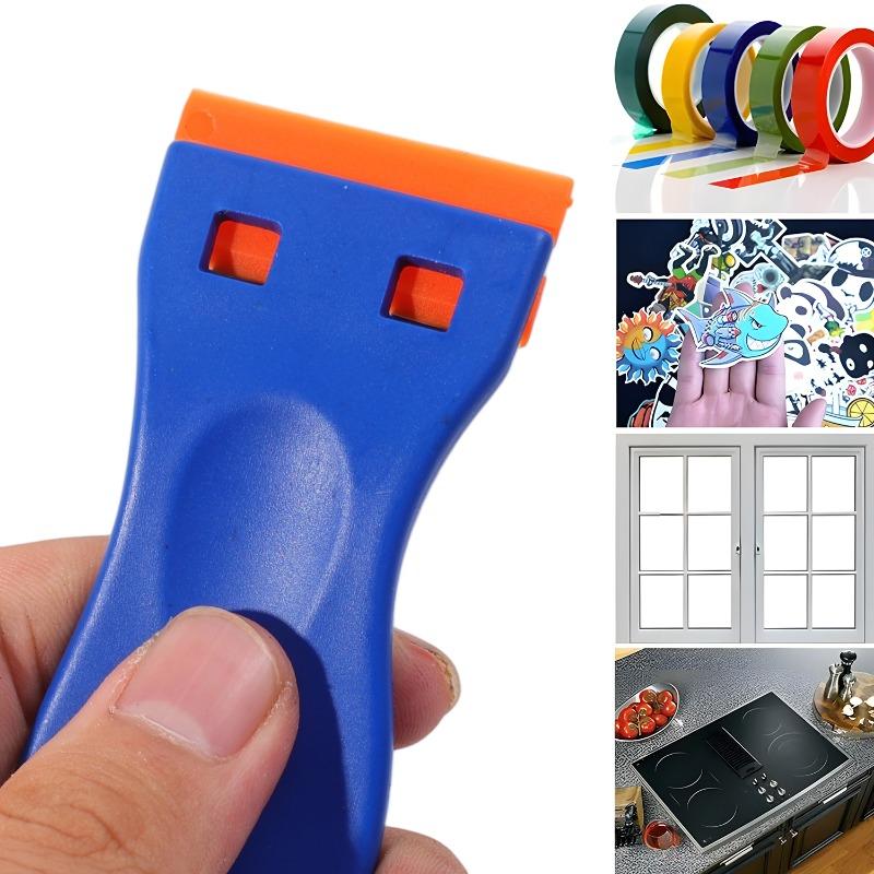 Car Window Glass Cleaning Scraper Sticker Remover Label Cleaning Multi-functional Plastic Scraper Glue Remover Cleaning Tools