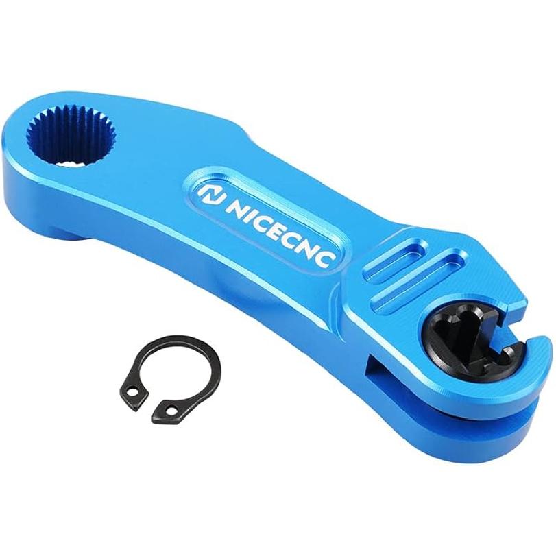 NICECNC Clutch Puller Cable Arm Billet Aluminum Compatible with Yamaha Raptor 700 2006-2026, Raptor 700R 2011-2026 Black