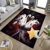 Swan And Lotus Fantasy Office Rug Chair Mat, Entryway Carpet, Suitable for Front Door, Bedroom, Living Room, Desk, Holiday Gift