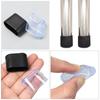 4Pcs New Round Bottom Socks Silicone Pads Non-Slip Covers Chair Leg Caps Furniture Feet