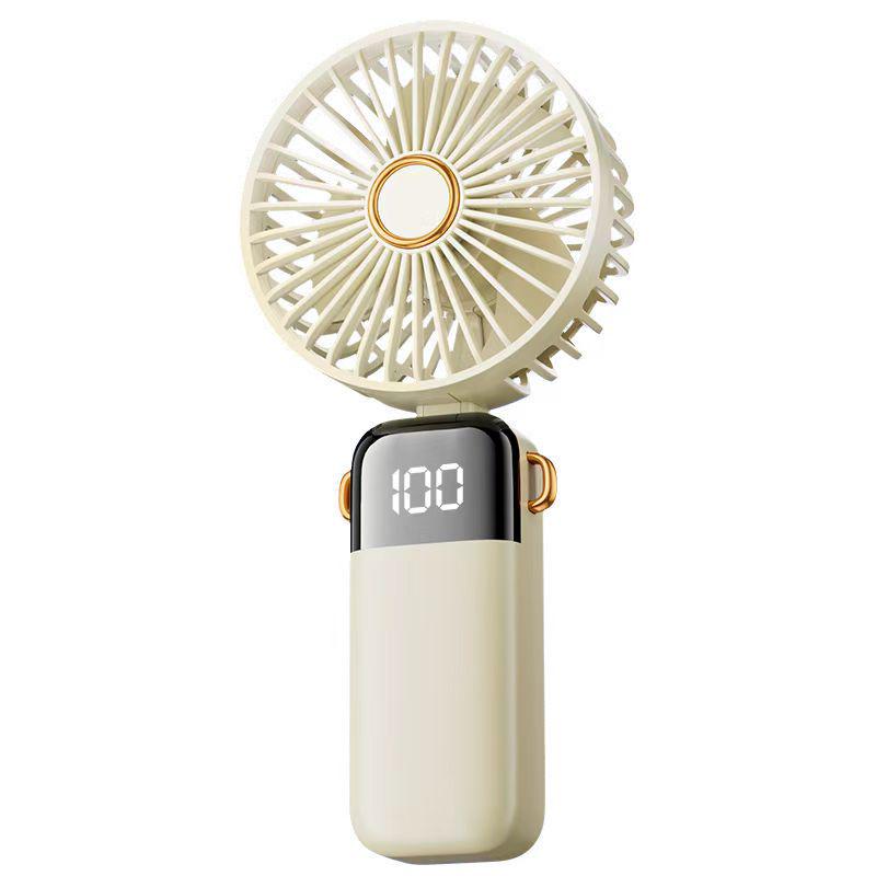 USB Rechargeable Silent Mini Desktop Fan - Portable and Handheld