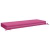 Seat Cushion SOEST 100percent  Polyester Pink 120 x 40 x 10 cm
