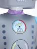 Unisex Kids Robot Costume Long Sleeve Colorful Printed Top Elastic Waistband Pants Cute Robot Headgear Cosplay Halloween Set