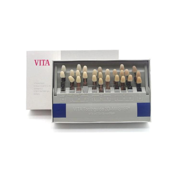 Vitapan 29 Colors Dental Teeth Shade Guide 3D Master Teeth Whitening Comparing Vita Tooth Model Colorimetric Plate