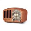 Portable Radio Wooden  Radio USB Rechargeable High Sensitivity Reception Pocket Radio Loud Volume Wide FM