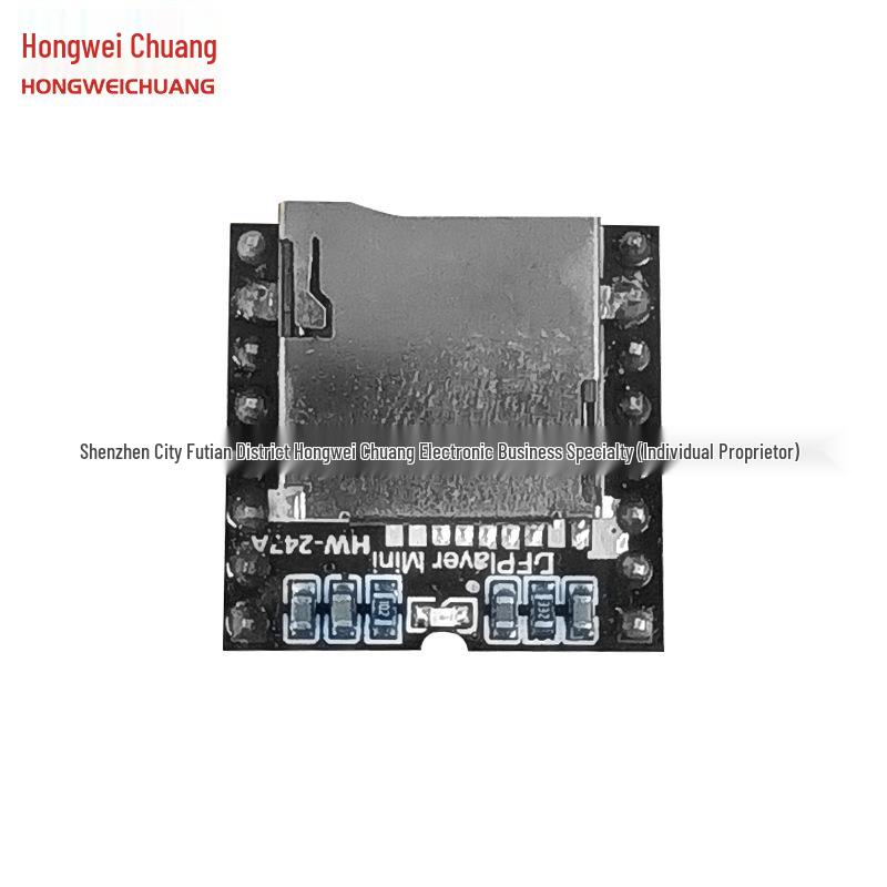 Open Source Mini MP3 Player Module - Red/Black Board Compatible