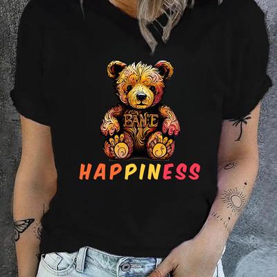 Базовая футболка с круглым вырезом для женщин, ткань без катышков, для долгосрочной повседневной носки