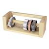 Деревянный диспенсер для малярного скотча 17,5 см