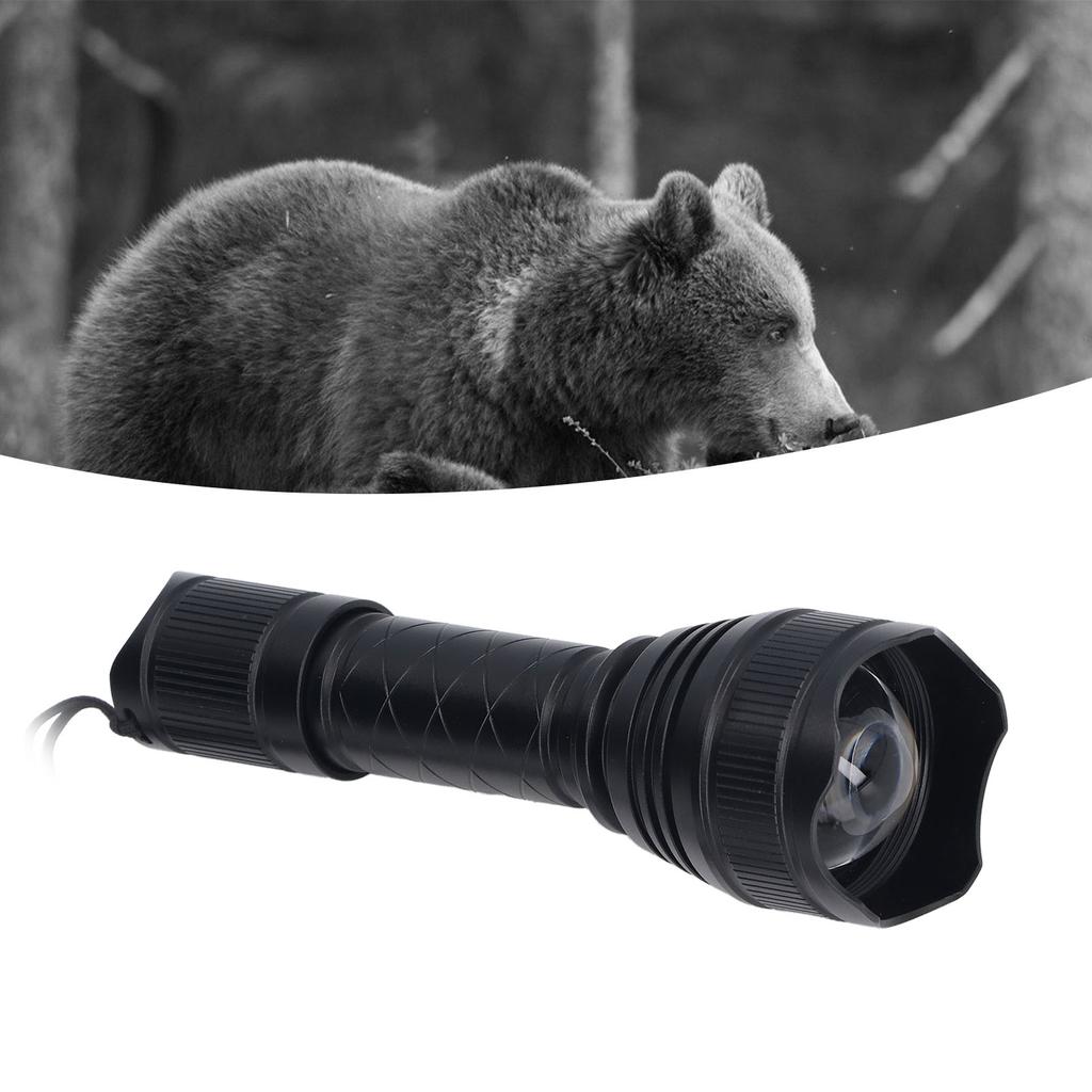 Infrared Flashlight T30 Infrared 850nm Night View Light Monitoring Source Fill Light Flashlight for Outdoor Adventure