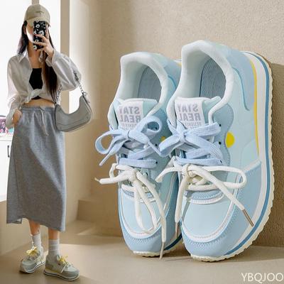 Модная женская спортивная обувь, повседневные кроссовки, дышащая обувь, баскетбольные кроссовки для ходьбы, обувь на толстой подошве, увеличивающая рост