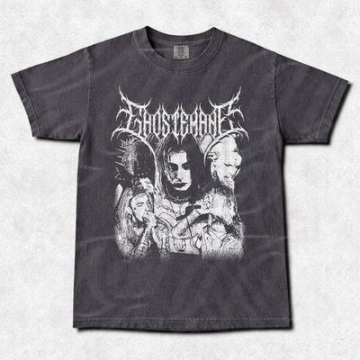 Винтажная футболка Ghostemane: Унисекс Футболка из плотного хлопка FD