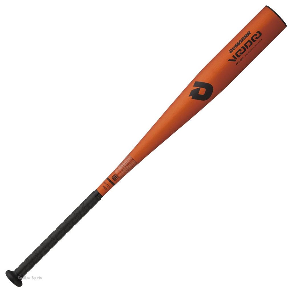 DeMARINI VOODOO General Hardball Bat 17AW WTDXJHQVD Orange Gold Over 900g 84cm,