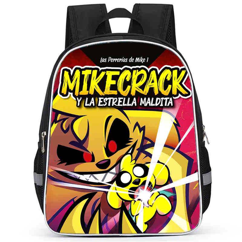 Школьный рюкзак Mikecrack Высококачественная печать Многофункциональный Оксфордский на молнии Легкий рюкзак