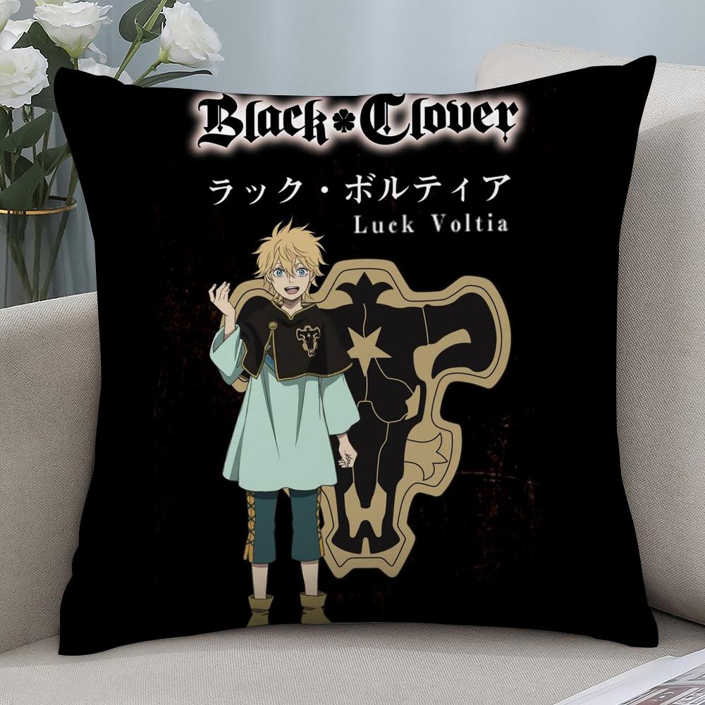Горячее Аниме B-Black Clover Наволочка Короткий Плюш Диван Декоративный Подарок Дом Двусторонняя Печать Подушка