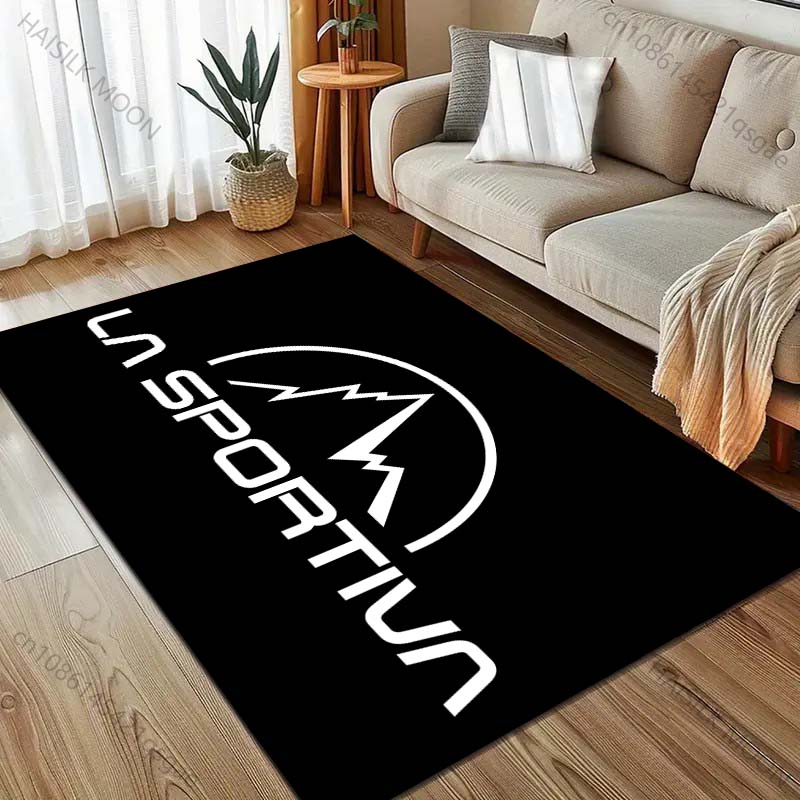 1PC L-LaSportiva Painting Carpet for Living Room Bedroom Sofa Doormat Decor Sofa Table Area Rug Non-slip Floor Mat for Gifts