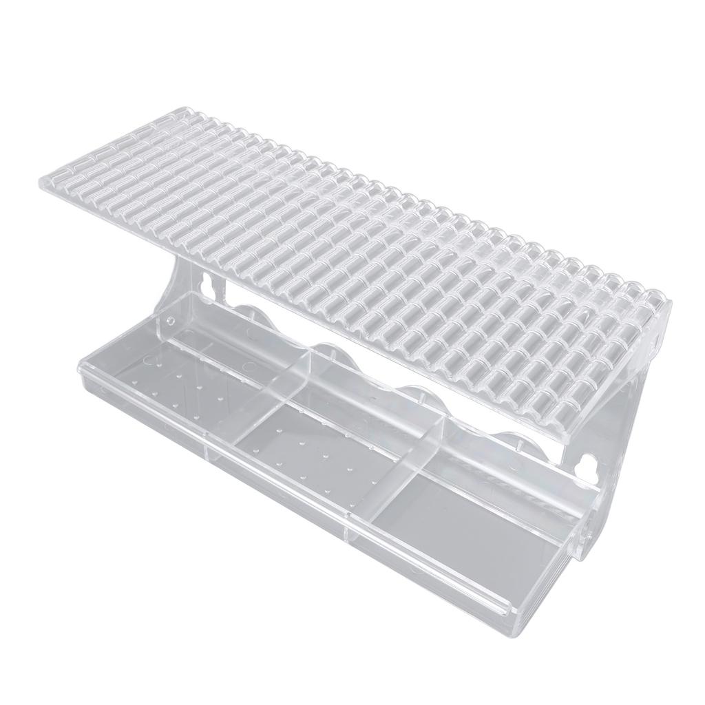 Window Bird Feeder for Outdoor Plastic Clear Bird Feeder Transparent Bird House with Strong Suction