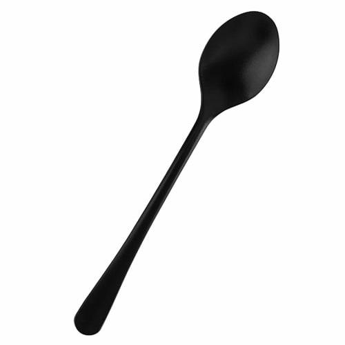 Heads Plain Spoons - 2/Black (100 count) Black W24 x H121mm M-SNB2 100 count