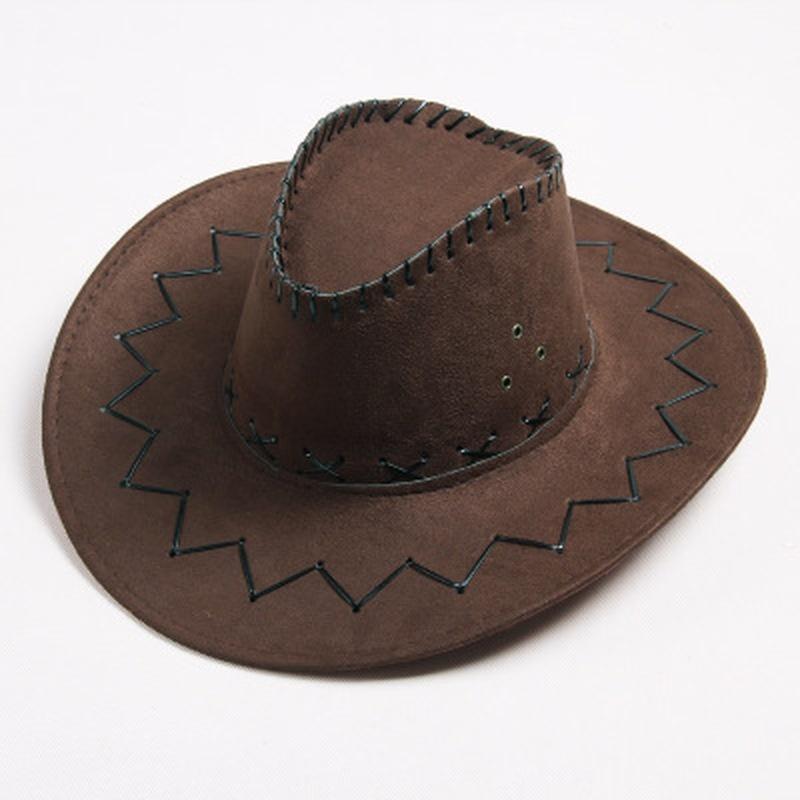 New Fashion Western Cowboy Hat Large Brimmed Hat for Men or Female