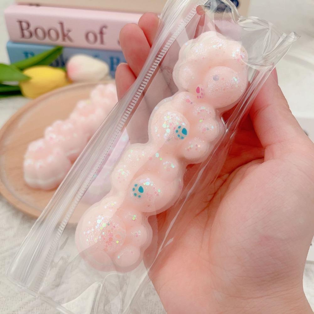 Мягкая игрушка-антистресс в виде кошачьей лапки, силиконовая игрушка-антистресс в виде кошачьей лапки, интересная игрушка-антистресс в виде кошачьей лапки, для детей