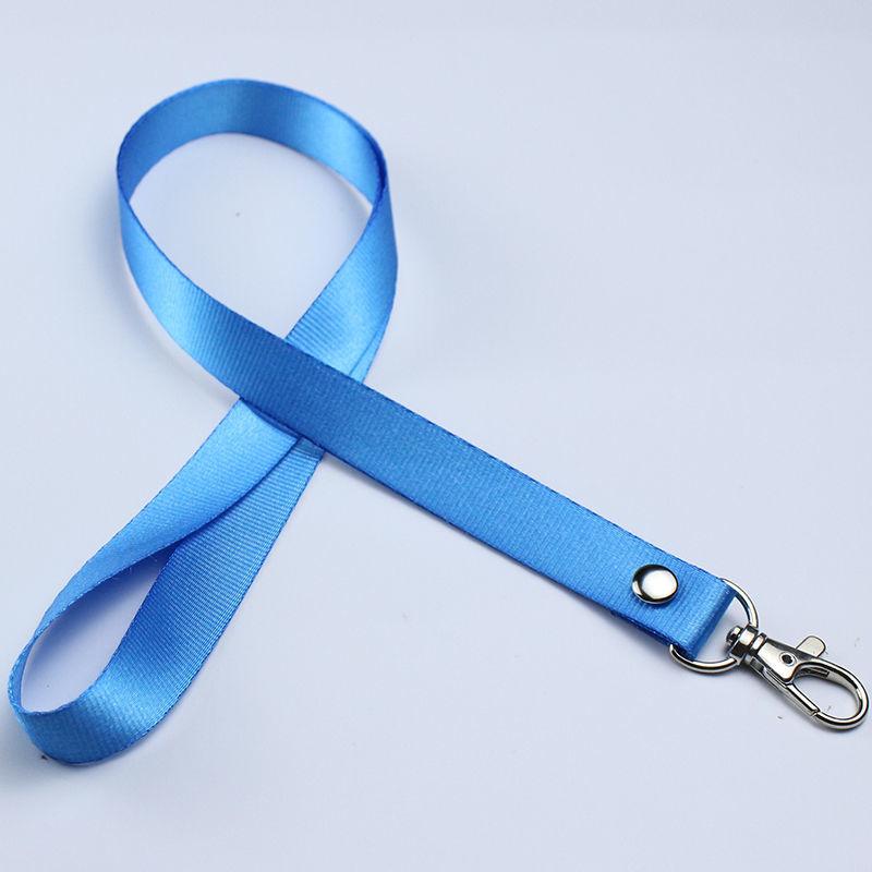 50 Pcs/Lot Custom Printed Lanyard For Keys Logo Custom Design Badge Holder & Staff Cards 1 Color Personalized Printing Landyard