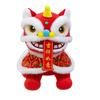 Colorful Sequined Lion Dance Plush Doll Lion Dance Chinese New Year Gift  Birthday Gift