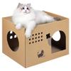 Iplusmile Cat Nail Cardboard Сборка кошачьих когтей Когти для кошек Царапающий кошачий картон Улучшает отсутствие стресса Точилка, Картон, Кровать, Точилка, Когтеточка,