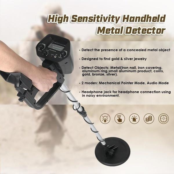 Professional MD4030 High Sensitivity Underground Adjustable Detector Treasure Hunter Tracker Metal Circuit Detector
