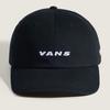 VANS Check Side Curved Bill Jockey Cap/ VN000QA6BLK1