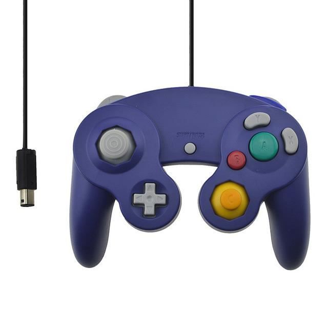 Wired Controller for GameCube and Wii - Purple - M2