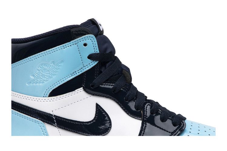 Women's Sneakers Jordan 1 Retro High UNC Patent (Women's) Obsidian/Blue Chill-White