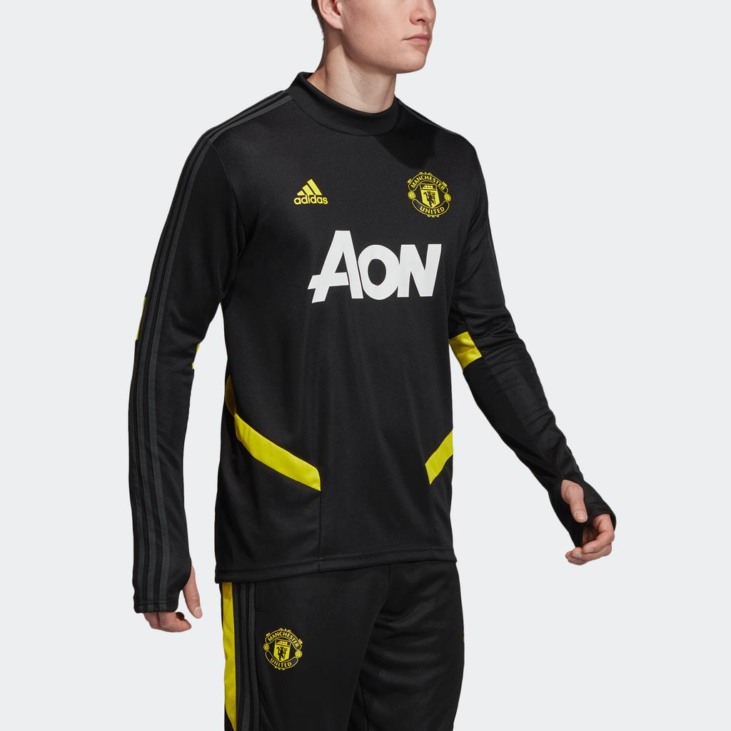 Adidas Manchester United Soccer Jerseys Men's Black Moderate DX9037