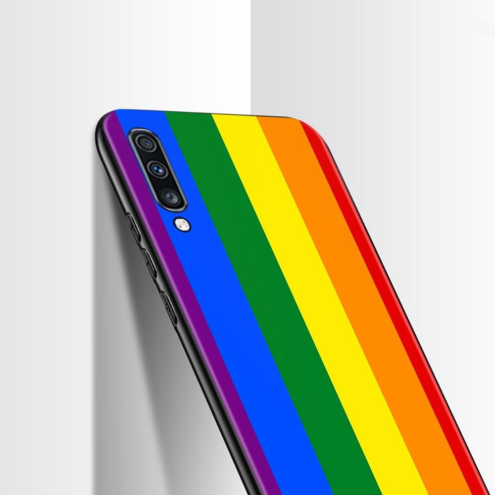Чехол для Samsung Galaxy A50 A70 A10 A20e A30 A40 A20s A10s A10e A80 A90 A60 A30s, чехол для геев, лесбиянок, ЛГБТ, Rainbow Pride Art