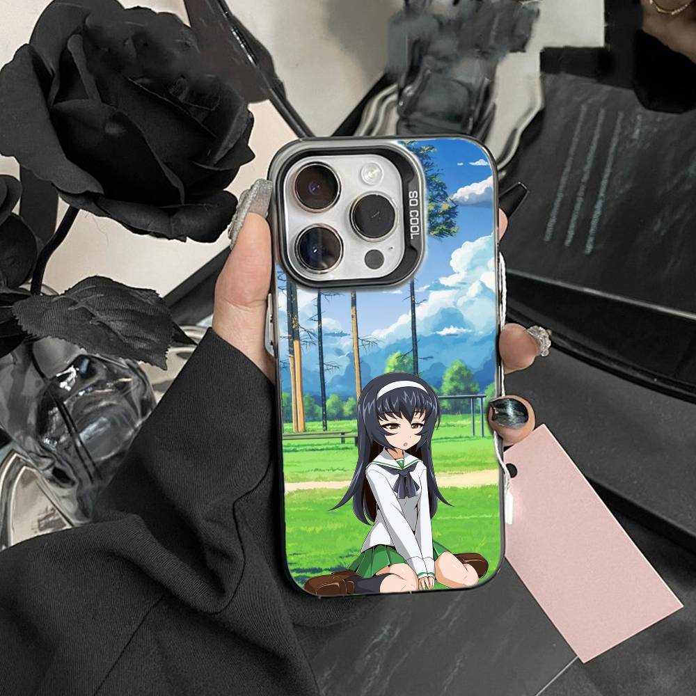 Чехол для телефона G-GIRLS U-Und P-PANZER Для IPhone 16 17 15 14 12 13 Pro Max Черный Цвет Ударопрочный Чехол