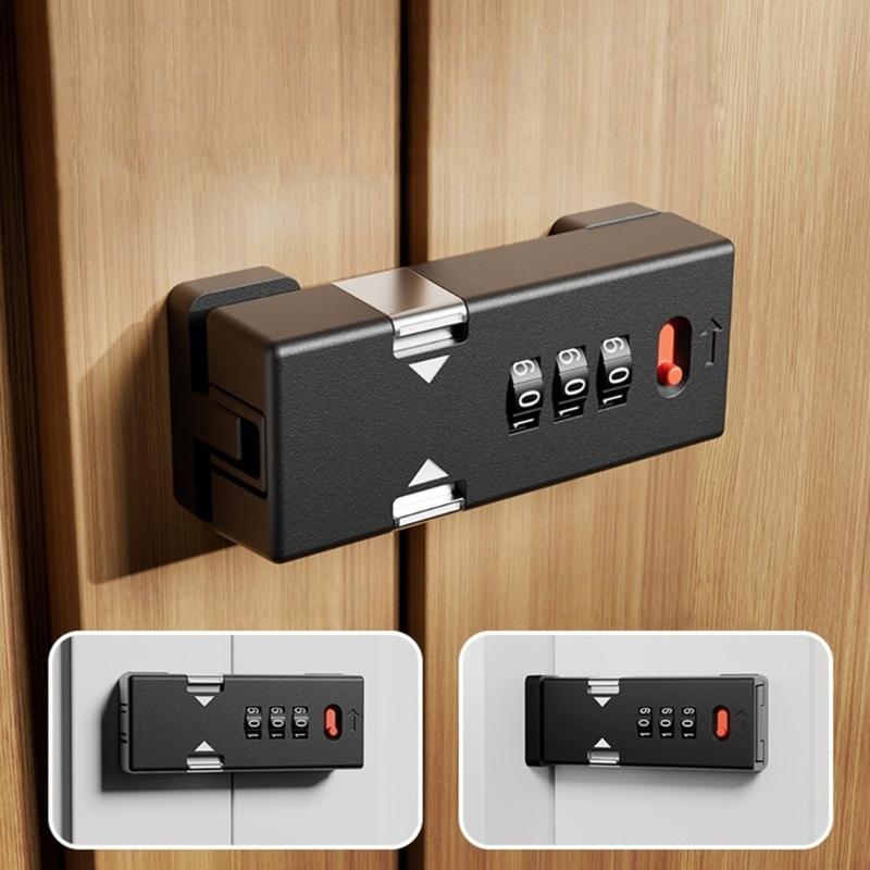 Современный шкафный замок с механизмом сбрасываемого пароля, безключевой дверной засов, замок безопасности для шкафов, комодов, полок