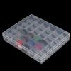 36 Spools Sewing Machine Bobbins Empty Bobbins Spools Sewing Machine Plastic Storage Box For Home Sewing Accessories Tools