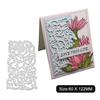 Rectangular Figure Frame Metal Silvery Stencil Embossing Cutting Dies For Diy Scrapbooking Paper Album Cards Making