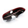 Black Checkered Pattern Rear View Mirror Cover For 14-21 BMW MINI Cooper F56 F55