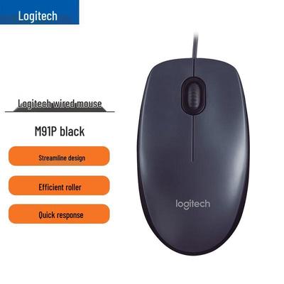 Проводная USB офисная мышь Logitech M91P (Дизайн M90)