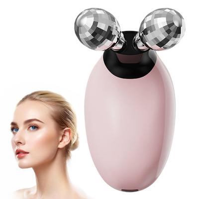 Микротоковый массажер для лица V-образной формы для омоложения и лимфодренажа, перезаряжаемое устройство для подтяжки кожи