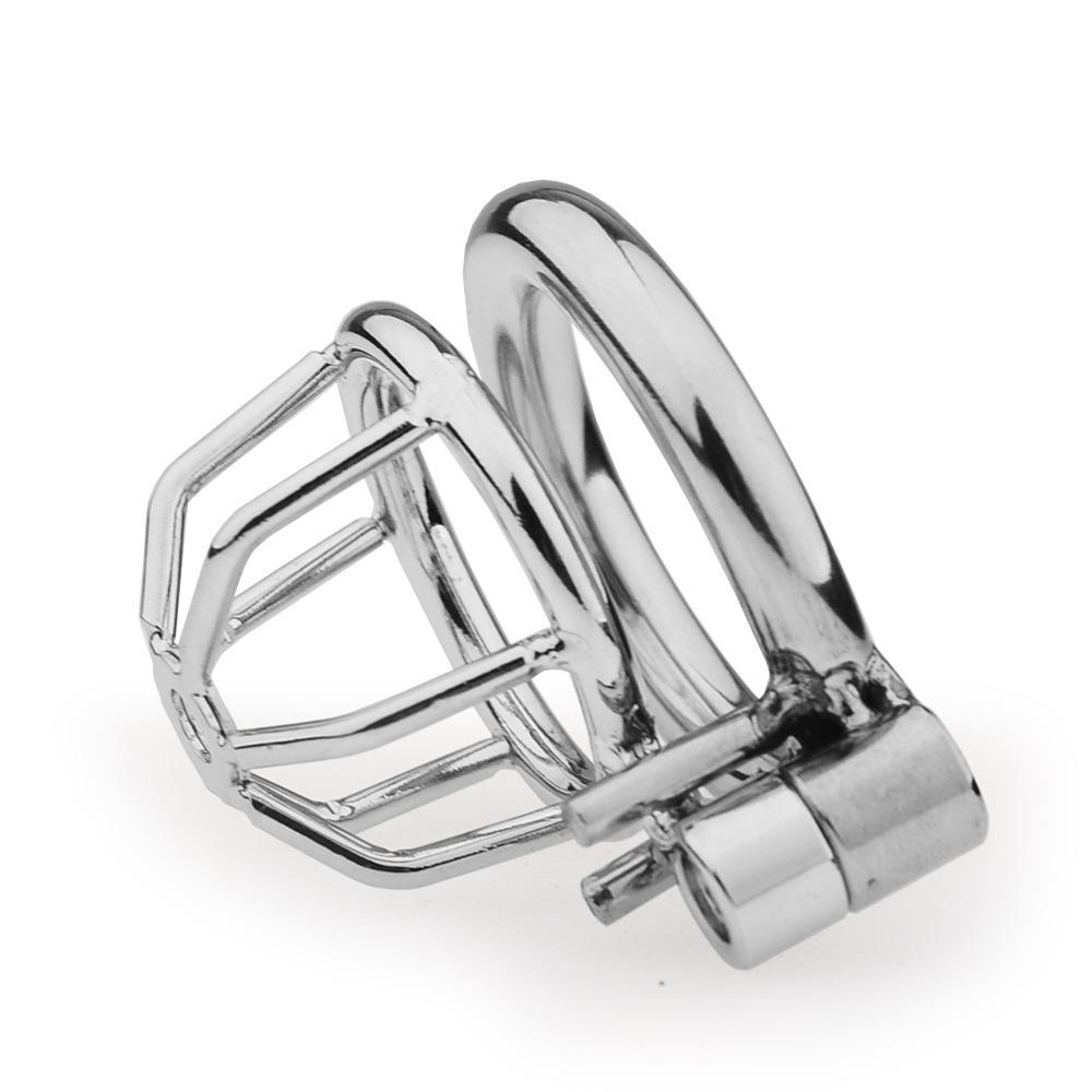 Adult Products Men's Appliances Penis Restraint CB Chastity Lock SM Stainless Steel Manual Control Sex Toy