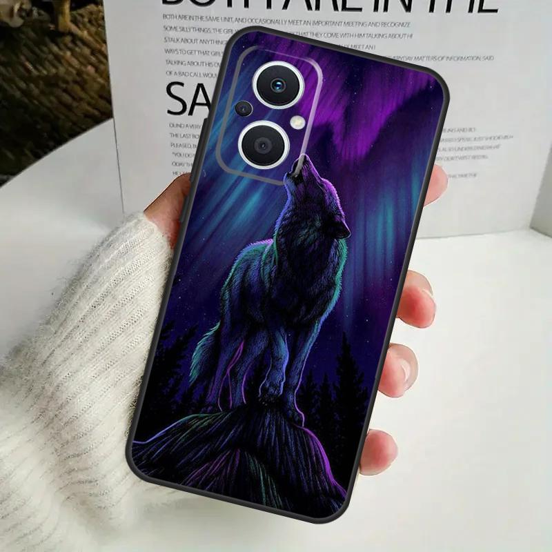 Чехол для телефона Animal Wolf Galaxy для OPPO Reno 14F 12F 12 11 13 F 10 Pro 8T 7 8 Lite OPPO Find X9 X8 X6 X5 Pro