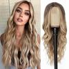 Blonde Frontal Wig Pre Plucked Transparent Lace Front Wig Barbie Ash Blonde Body Wave Hair Wig for Women