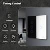 MOES No Neutral Wire Needed RF 433+ Wifi Wall Light Switch Smart Life/Tuya Wireless Remote Switches 1/2/3/4 Gang