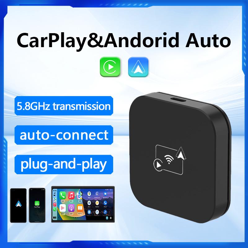 Беспроводной адаптер CarPlay Smart Mini Ai Box для Android/IOS, беспроводной ключ Carplay Plug and Play, USB-соединение, автомобильный адаптер