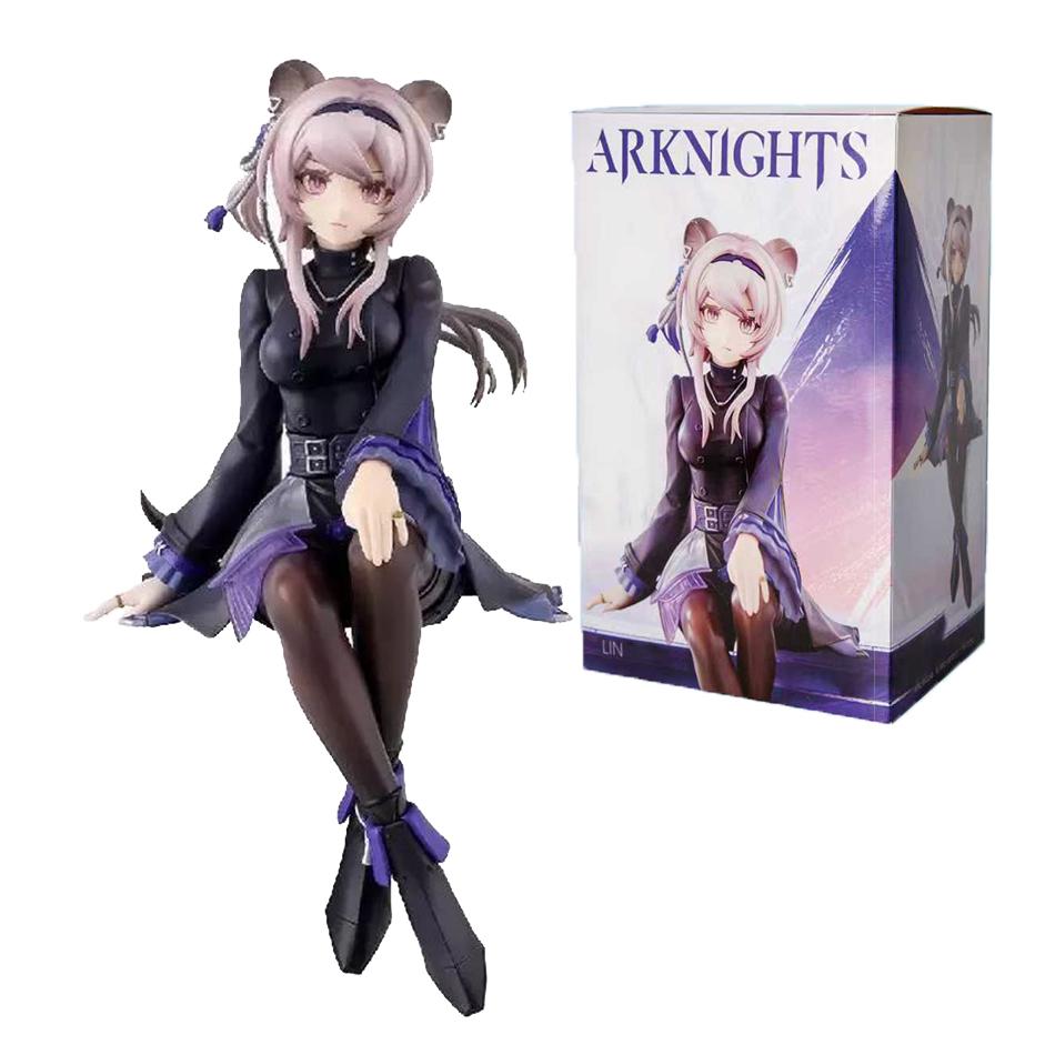 15 см Аниме FuRyu Ark of Tomorrow ARKNIGHTS Лин Лин Юся Врата Дракона Колдун Оператор Лапша Быстрого Приготовления Пресс Руки ПВХ Модели