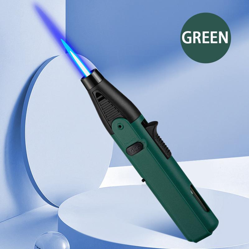 Мощная газовая зажигалка с реактивным пламенем 1300 градусов Цельсия для бутана зажигания кухни барбекю многоразового использования