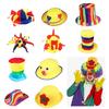Fashion Masquerade Party Circus Clown Hat Carnivals Party Vintage Clown Hat