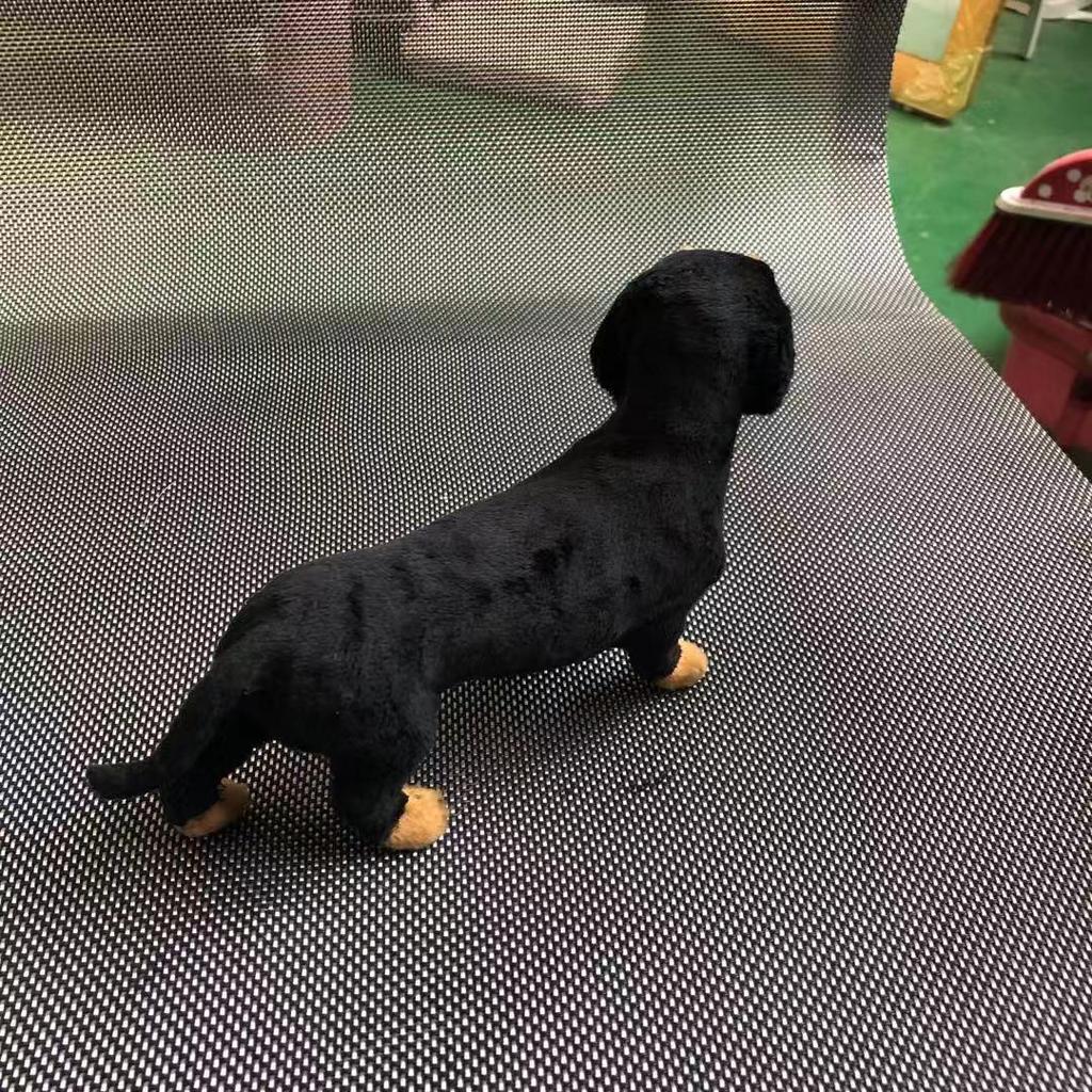 Игрушка такса: Маленькая модель животного, украшение