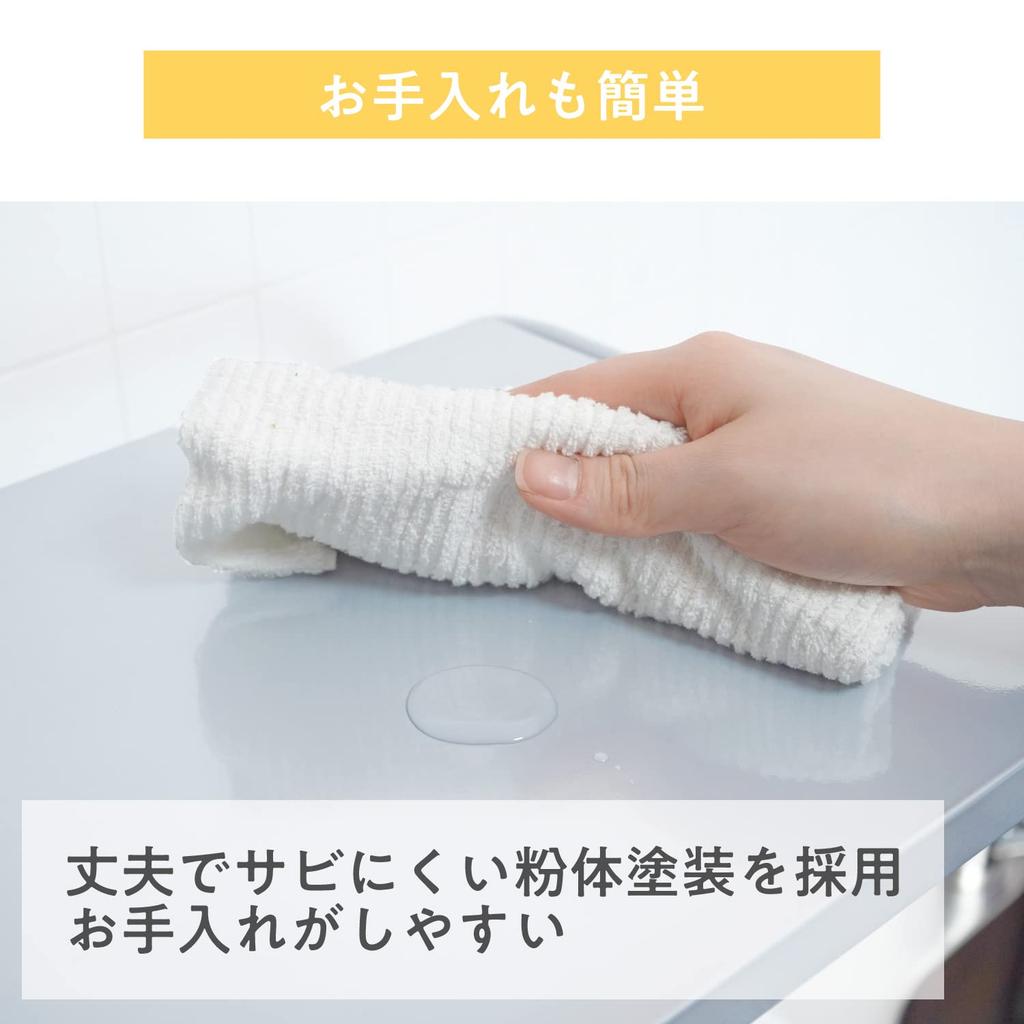 [Эксклюзив для Amazon.co.jp] Wahei Freiz Микроволновая полка, Микроволновая печь, Тостер, Кухонная полка, Style Lab AMJ-0719
